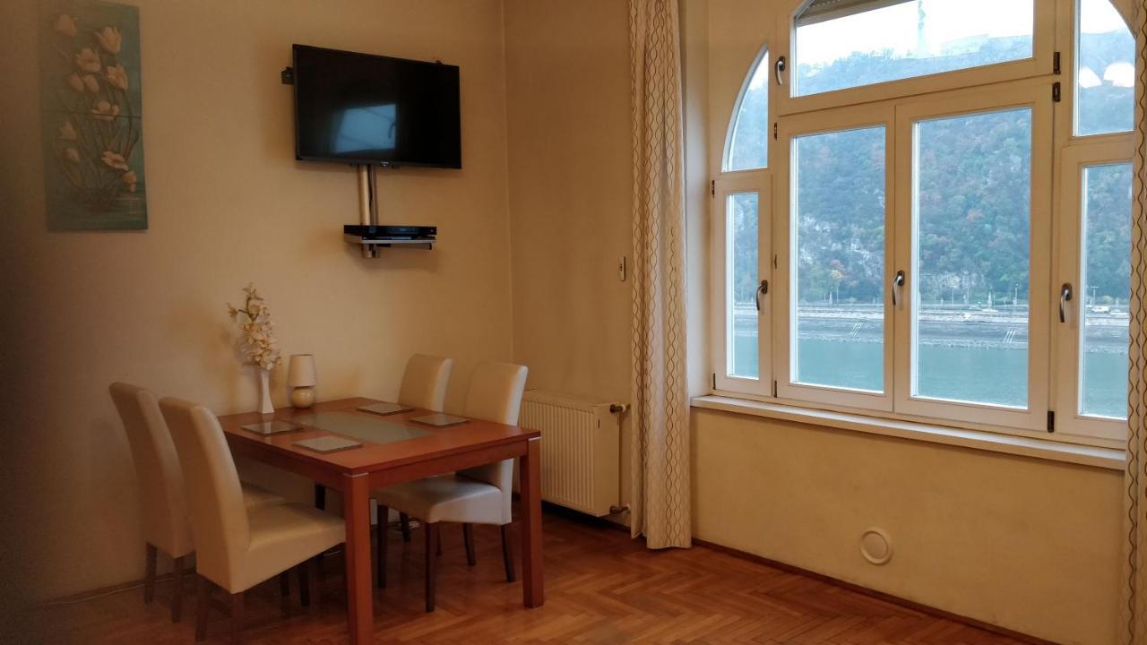 Danube View Daire Budapeşte Dış mekan fotoğraf